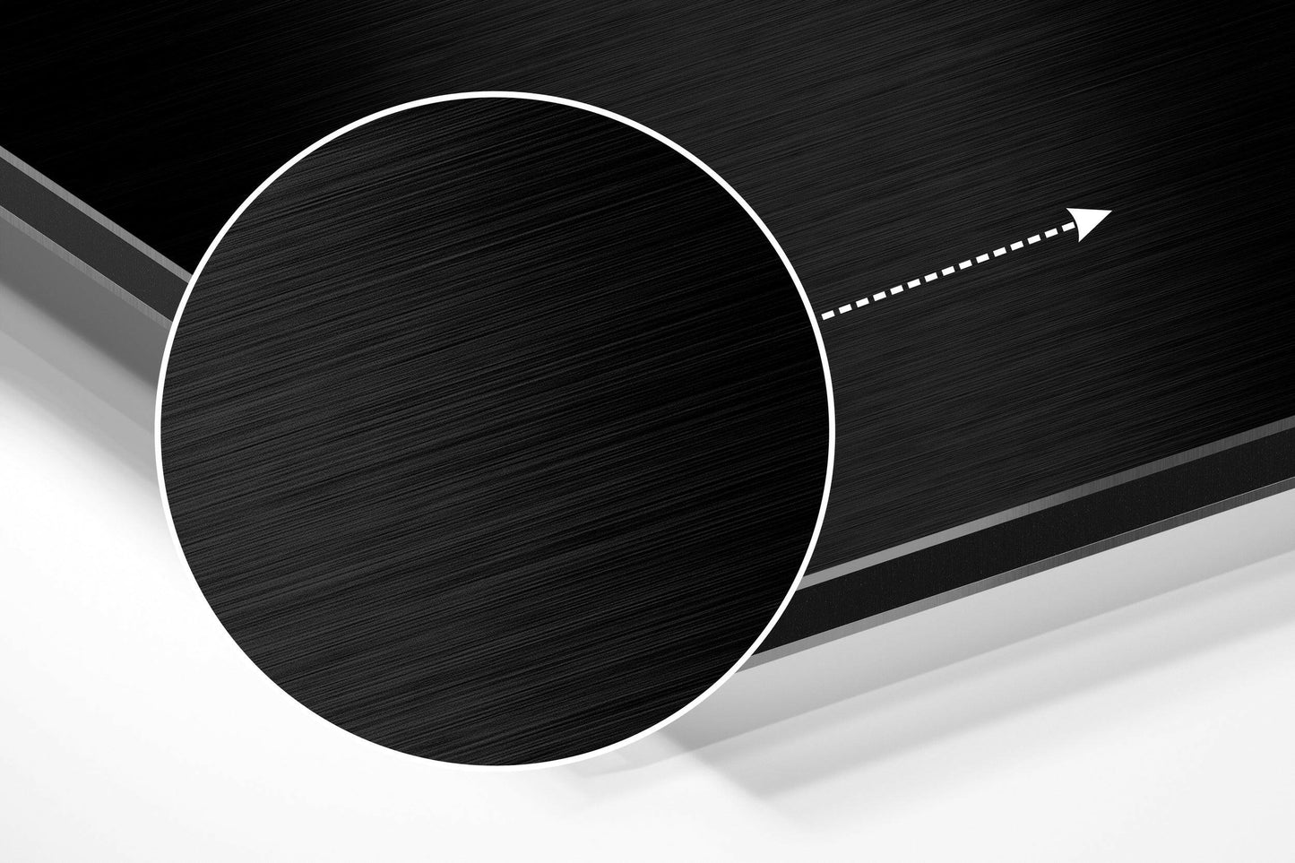 Joker Brushed Aluminium Dibond Wall Art