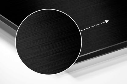 Joker Brushed Aluminium Dibond Wall Art